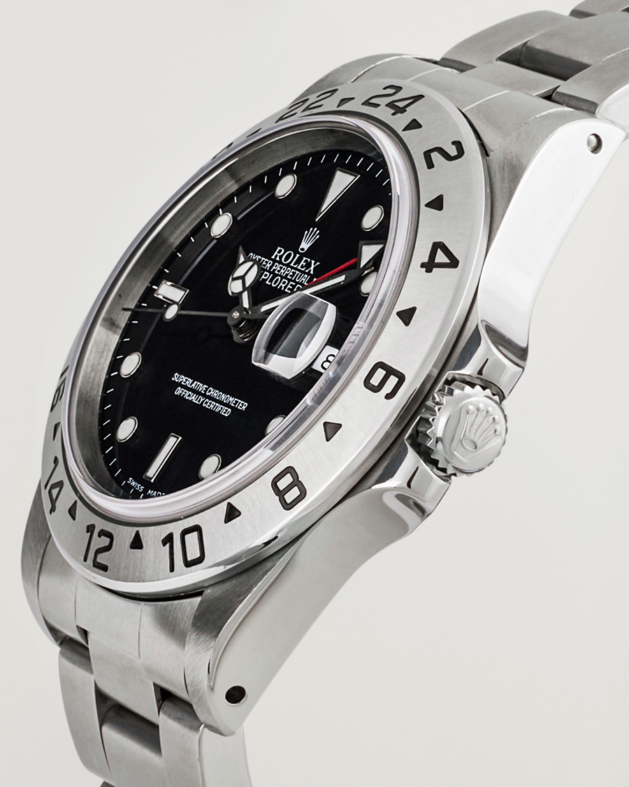 Mies | Rolex Pre-Owned Explorer II 16570 Silver | Rolex Pre-Owned | Explorer II 16570 Silver