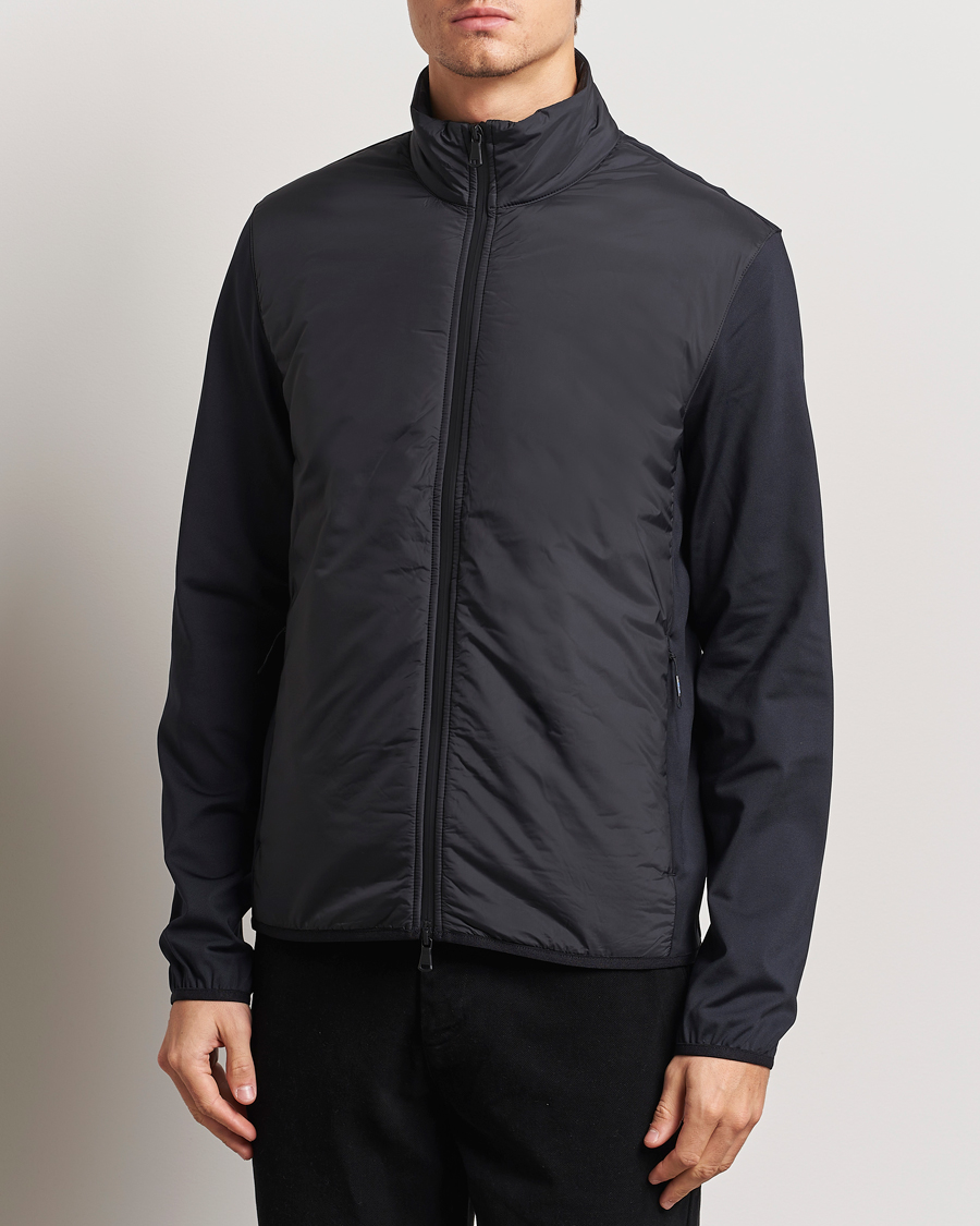 Mies | Takit | J.Lindeberg | Davida Hybrid Jacket Black