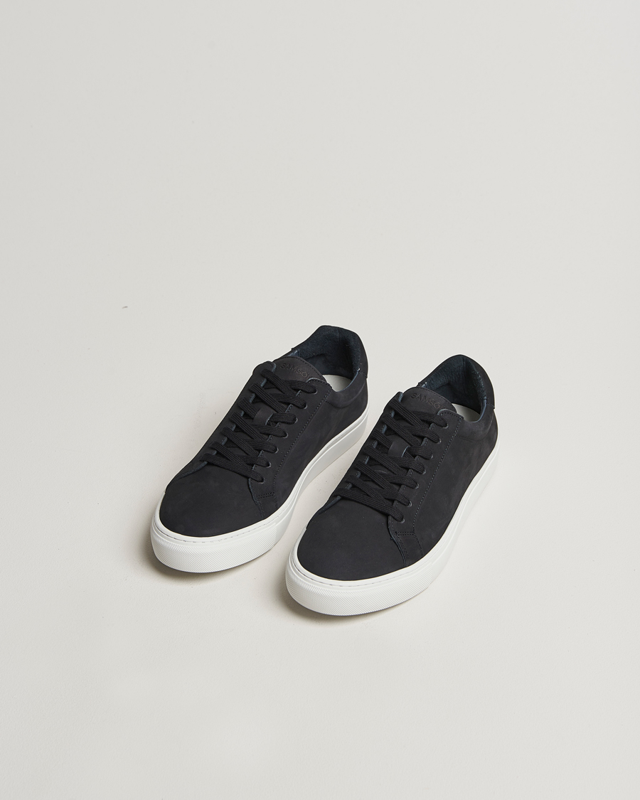 Mies | Tennarit | Samsøe Samsøe | Saharry Nubuck Sneakers Salute Navy