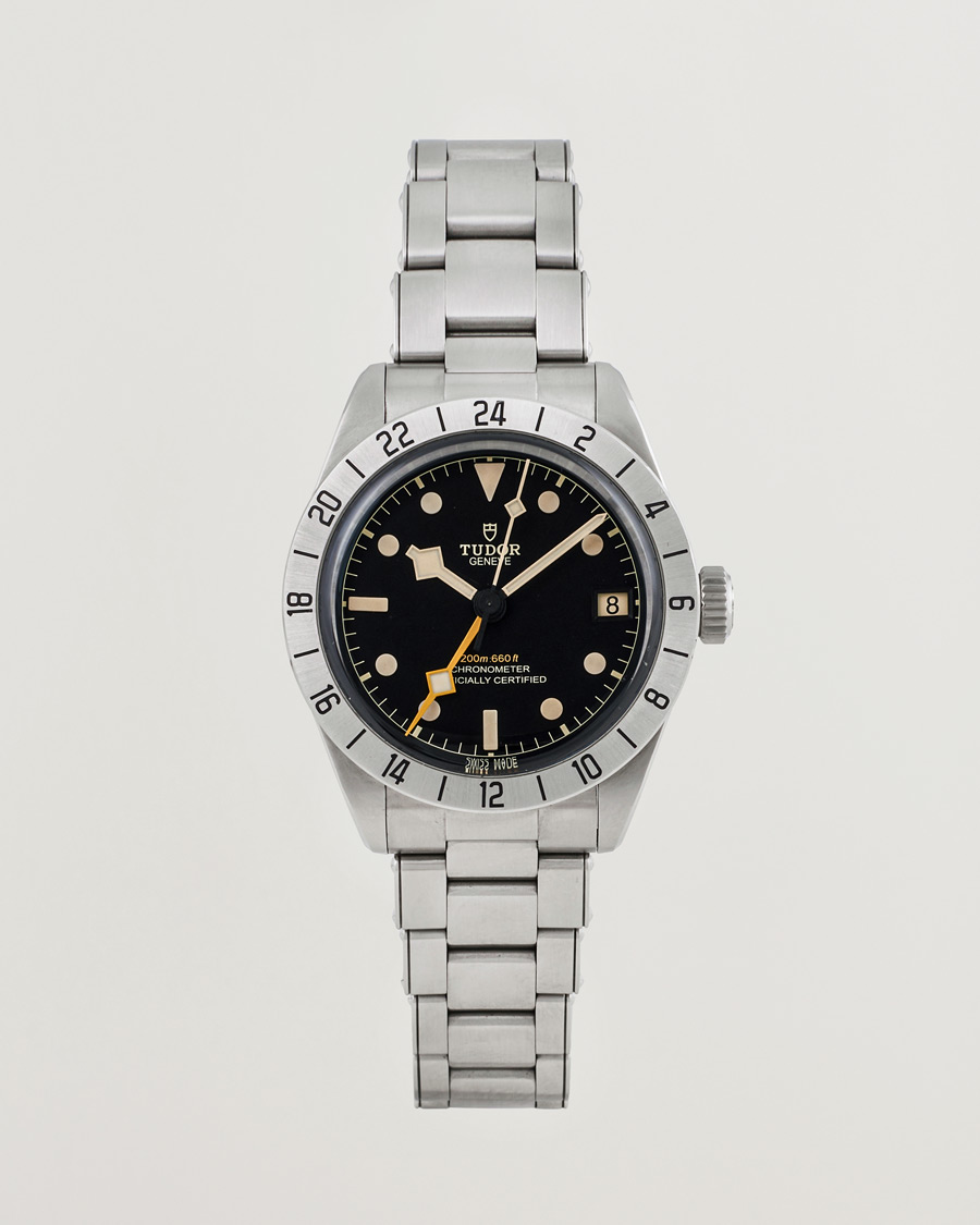 Mies | Tudor Pre-Owned Black Bay GMT 79470 Silver | Tudor Pre-Owned | Black Bay GMT 79470 Silver