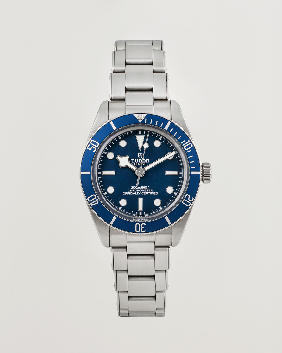Mies | Tudor Pre-Owned Black Bay Fifty-Eight 79030B Steel Blue Silver | Tudor Pre-Owned | Black Bay Fifty-Eight 79030B Steel Blue Silver