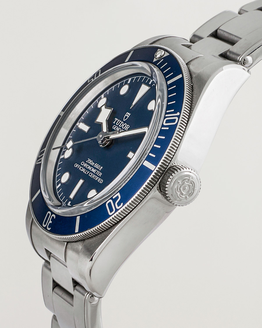 Mies | Tudor Pre-Owned Black Bay Fifty-Eight 79030B Steel Blue Silver | Tudor Pre-Owned | Black Bay Fifty-Eight 79030B Steel Blue Silver