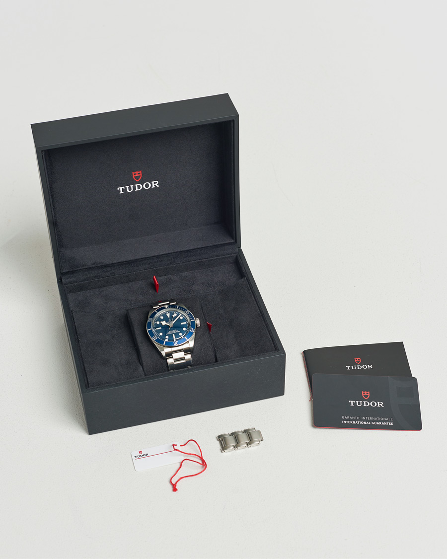 Mies | Tudor Pre-Owned Black Bay Fifty-Eight 79030B Steel Blue Silver | Tudor Pre-Owned | Black Bay Fifty-Eight 79030B Steel Blue Silver