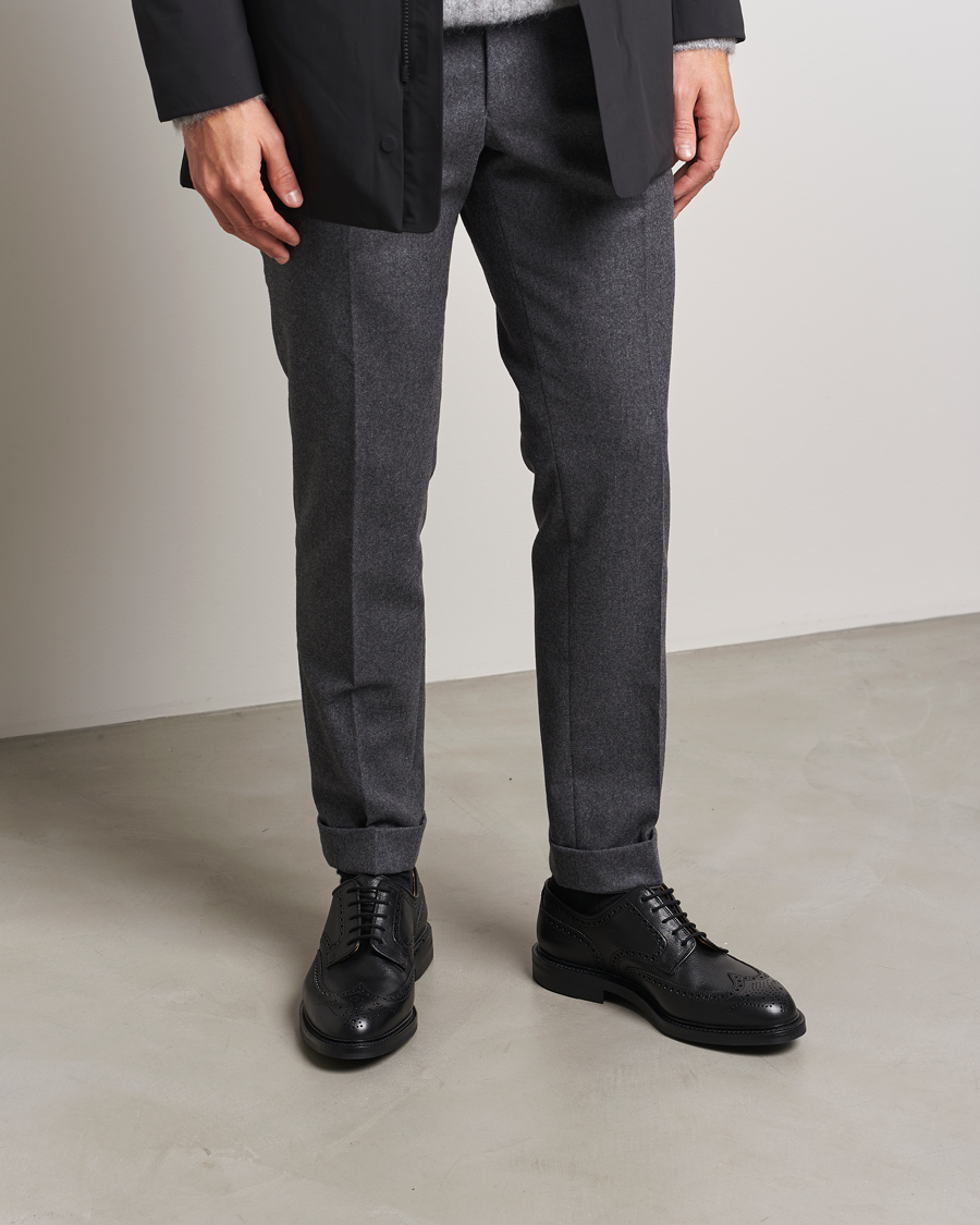 Mies | Brogue-kengät | Crockett & Jones x Tärnsjö Garveri | Crockett & Jones Pembroke Milled Grain Dainite Black