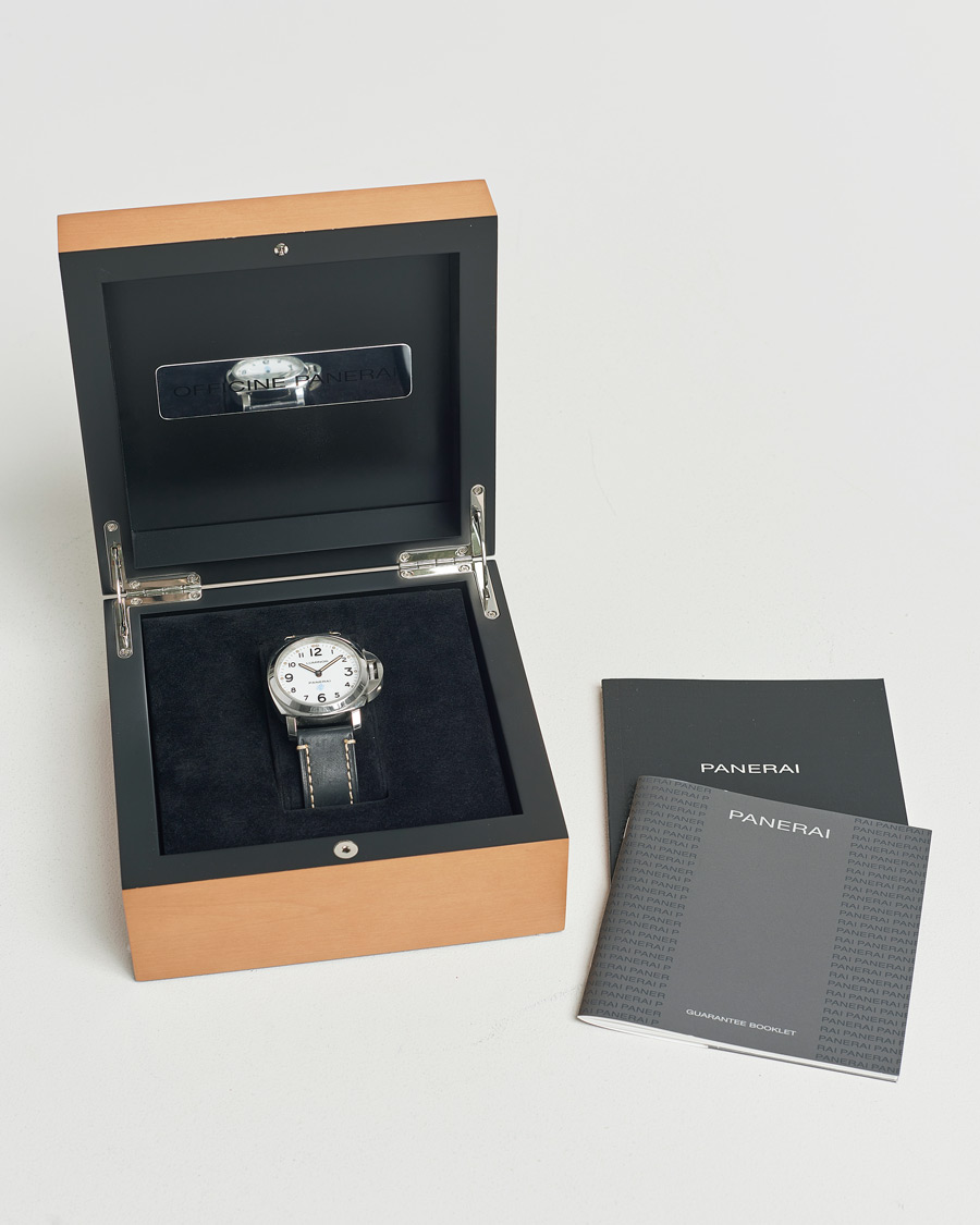 Mies | Panerai Pre-Owned Luminor Base Logo Silver | Panerai Pre-Owned | Luminor Base Logo Silver