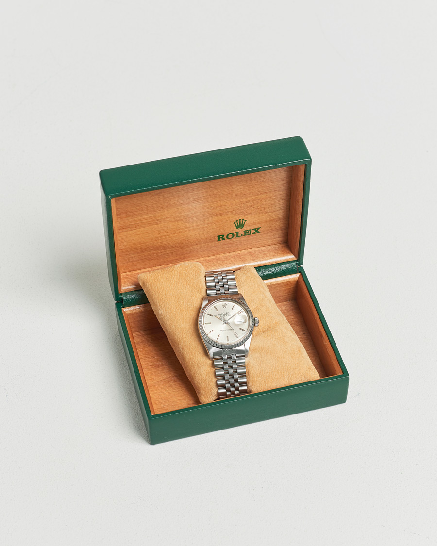 Mies | Rolex Pre-Owned Datejust 16030 Silver | Rolex Pre-Owned | Datejust 16030 Silver