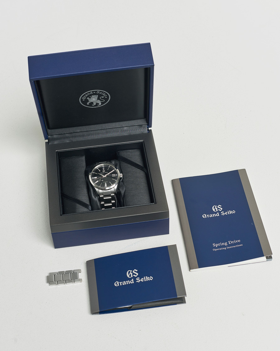 Mies | Grand Seiko Pre-Owned Heritage Collection Spring Drive Silver | Seiko Pre-Owned | Grand Heritage Collection Spring Drive Silver