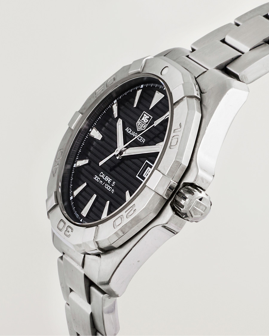 Mies | Tag Heuer Pre-Owned Aquaracer 300M Caliber 5 Silver | Tag Heuer Pre-Owned | Aquaracer 300M Caliber 5 Silver