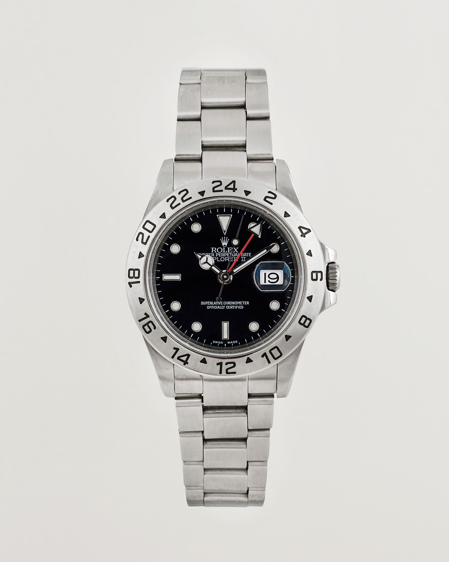 Mies | Rolex Pre-Owned Explorer II 16570 Silver | Rolex Pre-Owned | Explorer II 16570 Silver