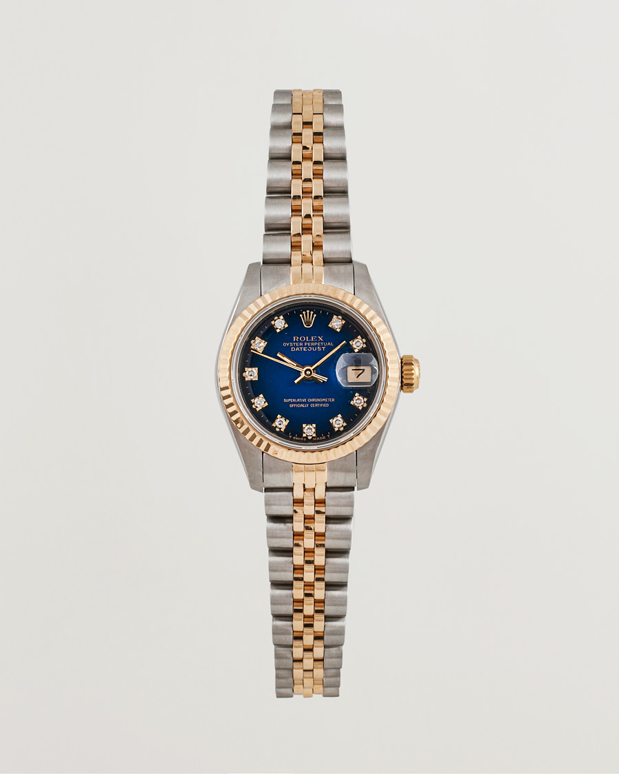 Mies | Rolex Pre-Owned Datejust 69173 Vignette Silver | Rolex Pre-Owned | Datejust 69173 Vignette Silver