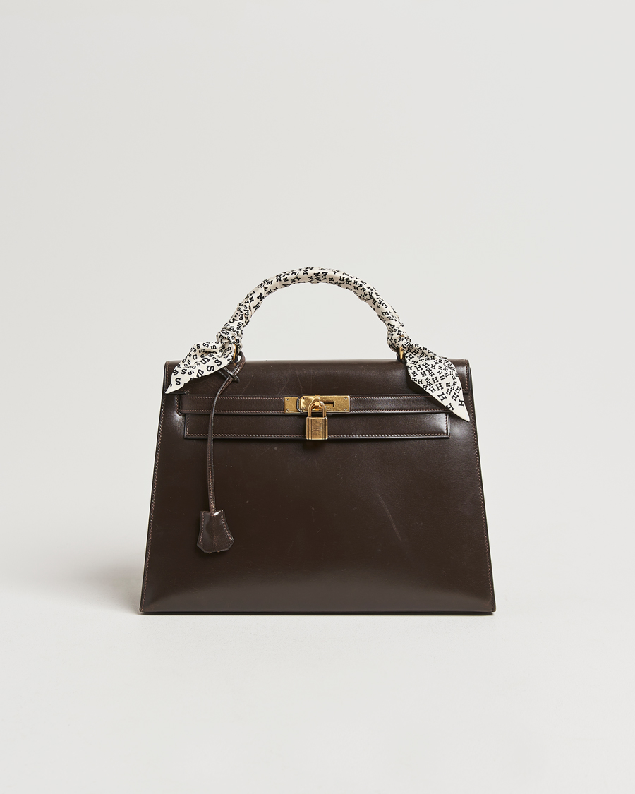 Mies | Hermès Pre-Owned Kelly 32 Handbag Brown | Hermès Pre-Owned | Kelly 32 Handbag Brown