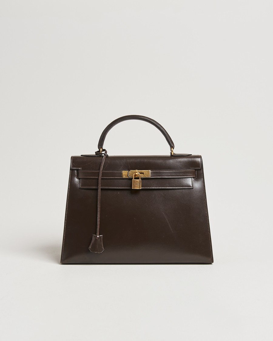 Mies | Hermès Pre-Owned Kelly 32 Handbag Brown | Hermès Pre-Owned | Kelly 32 Handbag Brown