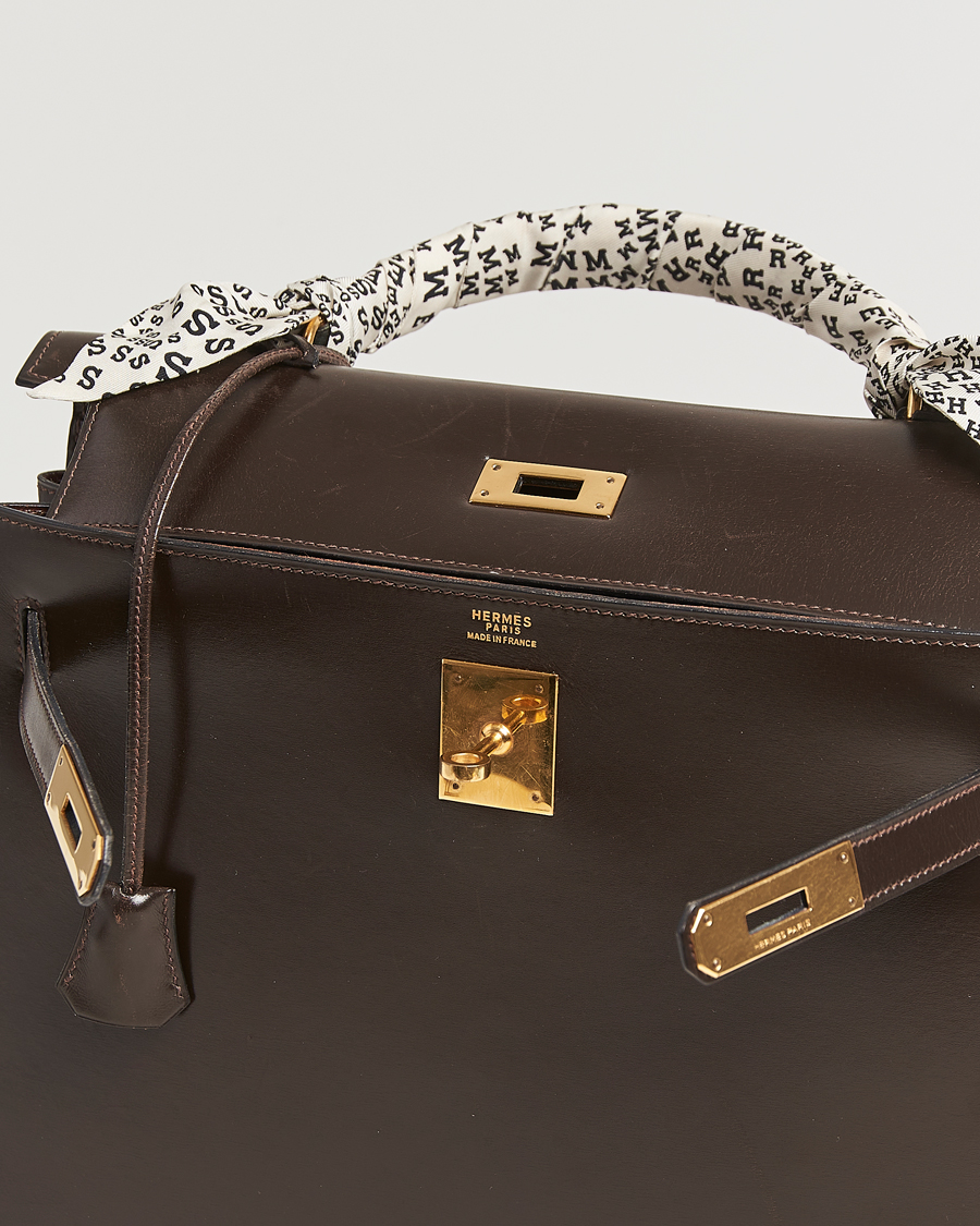 Mies | Hermès Pre-Owned Kelly 32 Handbag Brown | Hermès Pre-Owned | Kelly 32 Handbag Brown