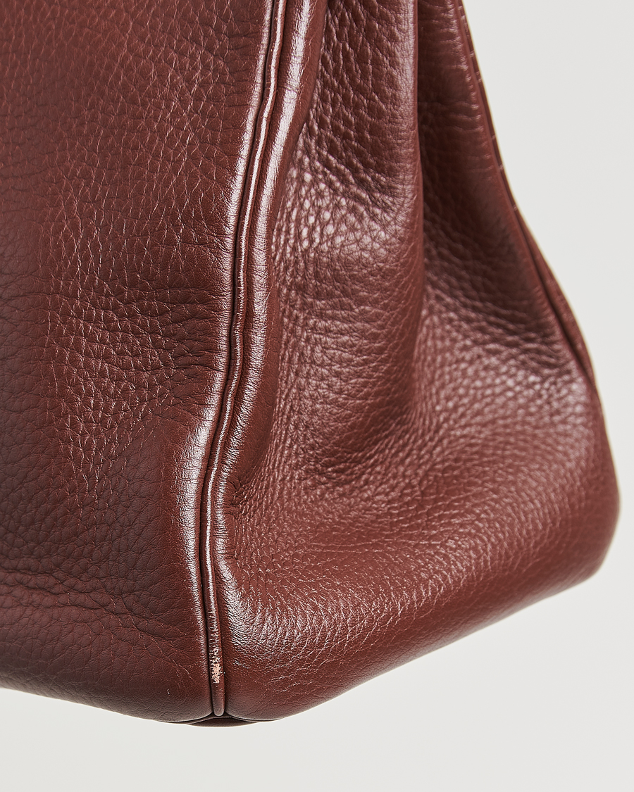 Mies | Hermès Pre-Owned Birkin 35 Taurillon Clemence Handbag Havana | Hermès Pre-Owned | Birkin 35 Taurillon Clemence Handbag Havana