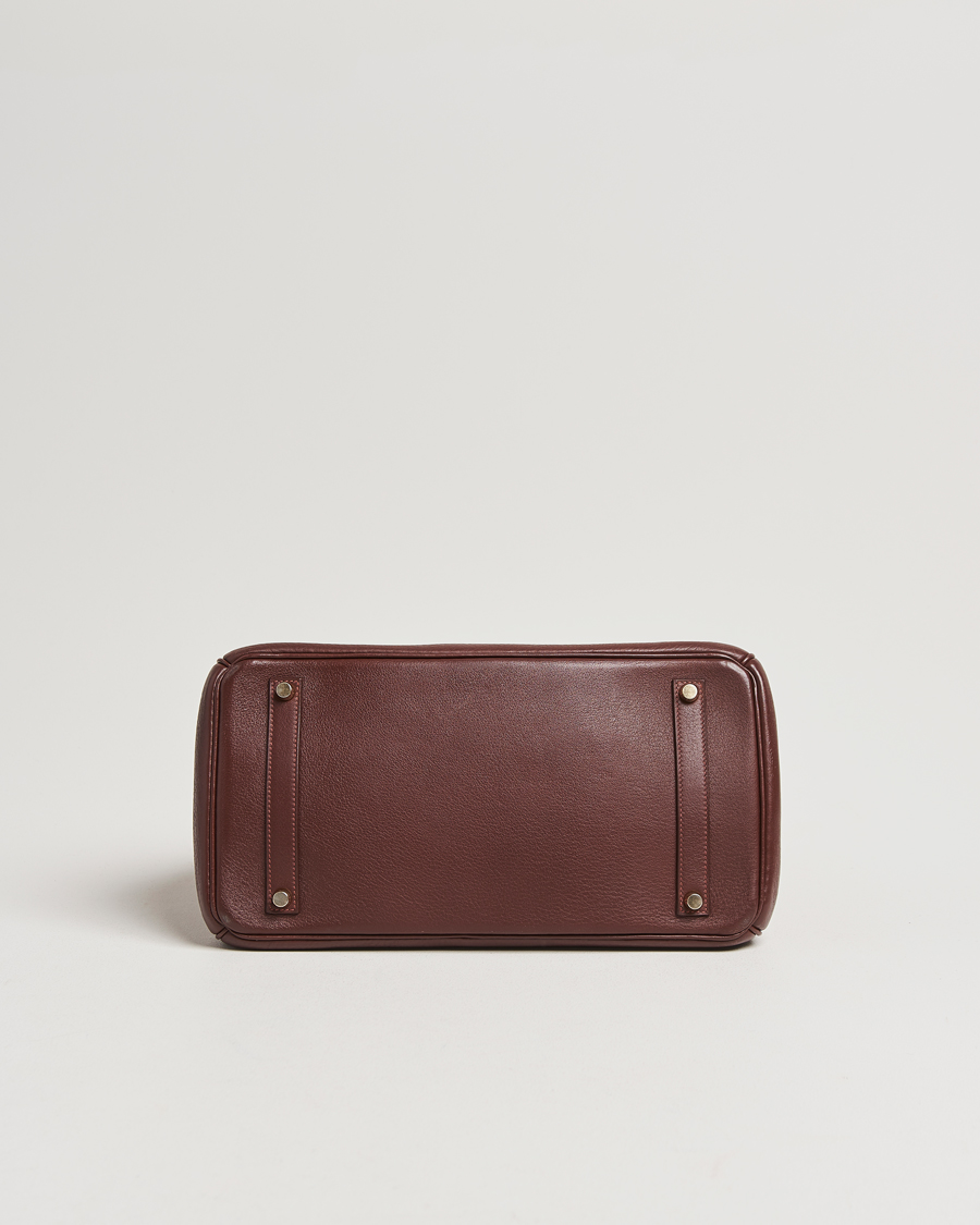 Mies | Hermès Pre-Owned Birkin 35 Taurillon Clemence Handbag Havana | Hermès Pre-Owned | Birkin 35 Taurillon Clemence Handbag Havana