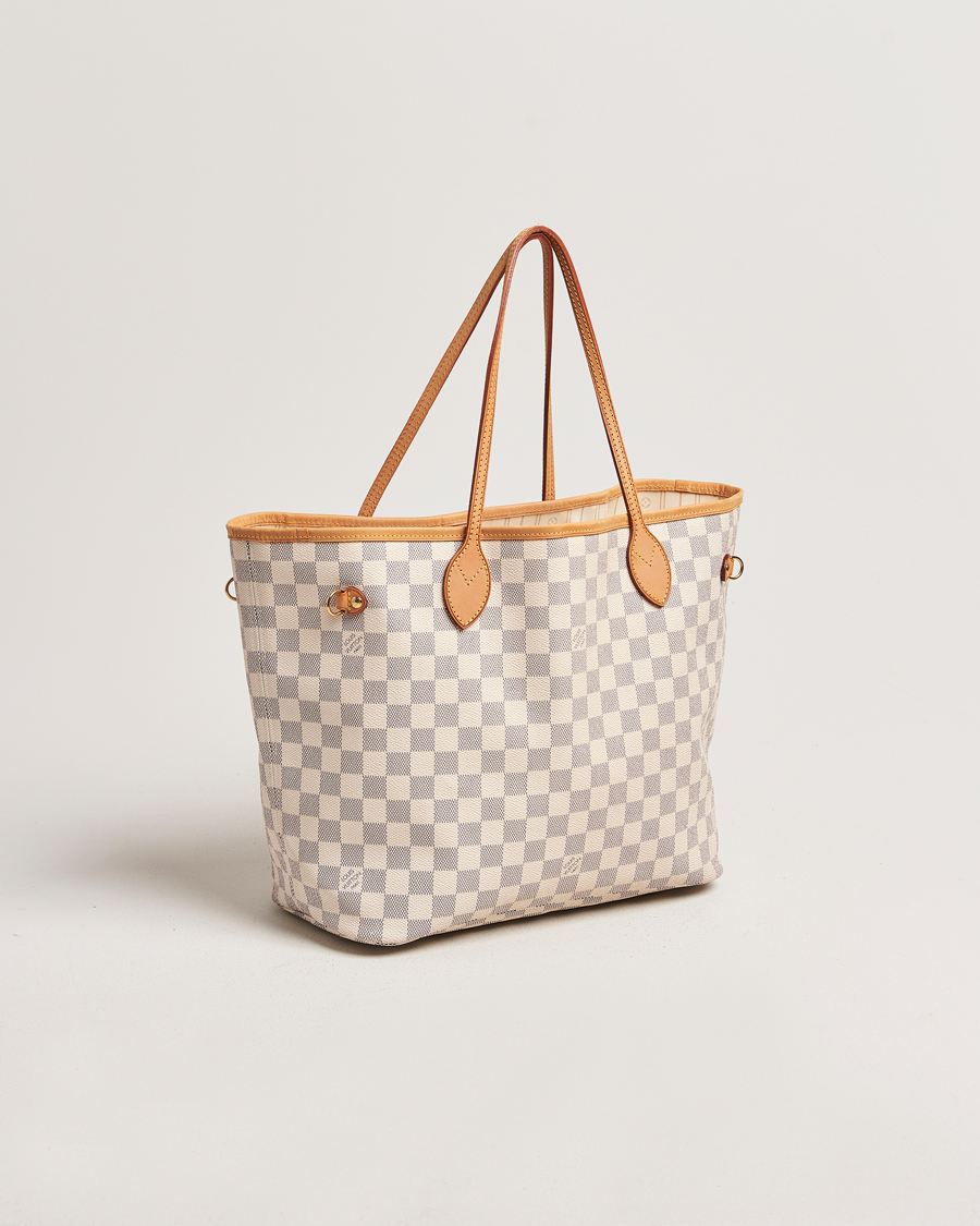 Mies | Louis Vuitton Pre-Owned Neverfull MM Totebag Damier Azur | Louis Vuitton Pre-Owned | Neverfull MM Totebag Damier Azur