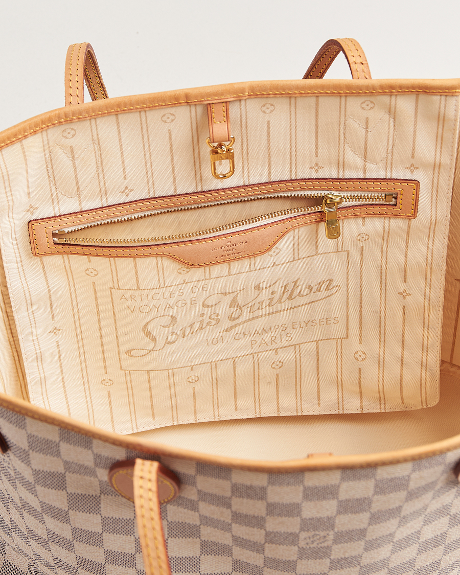 Mies | Louis Vuitton Pre-Owned Neverfull MM Totebag Damier Azur | Louis Vuitton Pre-Owned | Neverfull MM Totebag Damier Azur