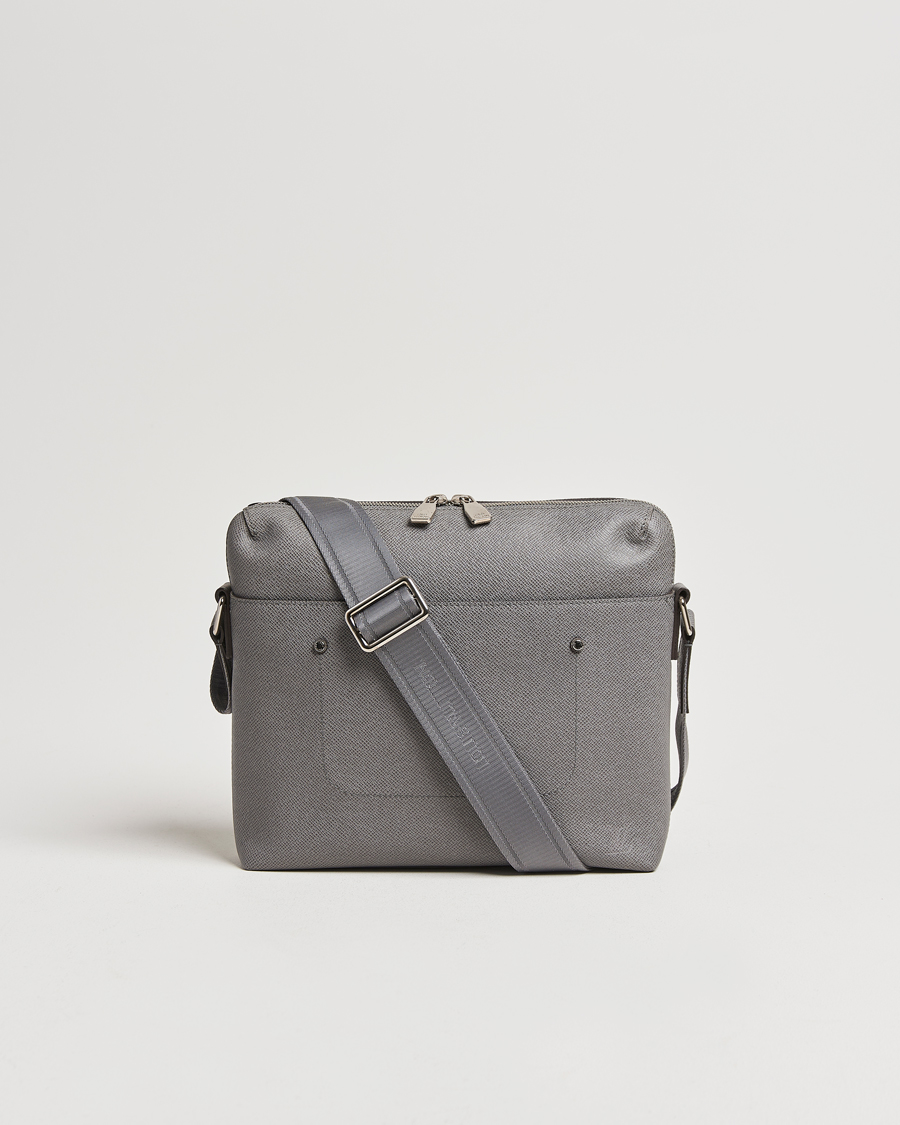 Mies | Louis Vuitton Pre-Owned Gray Taiga PM Messenger Bag Grigori | Louis Vuitton Pre-Owned | Gray Taiga PM Messenger Bag Grigori