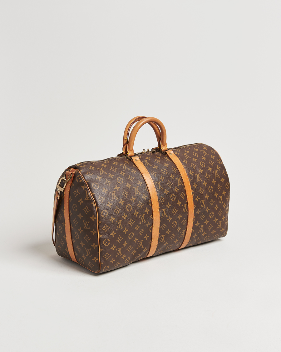 Mies | Louis Vuitton Pre-Owned Keepall Bandoulière 50 Monogram | Louis Vuitton Pre-Owned | Keepall Bandoulière 50 Monogram