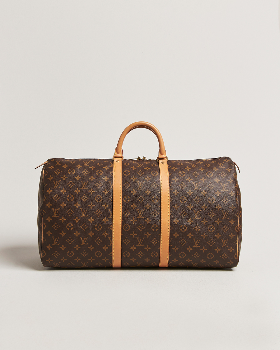 Mies | Louis Vuitton Pre-Owned Keepall 55 Monogram | Louis Vuitton Pre-Owned | Keepall 55 Monogram