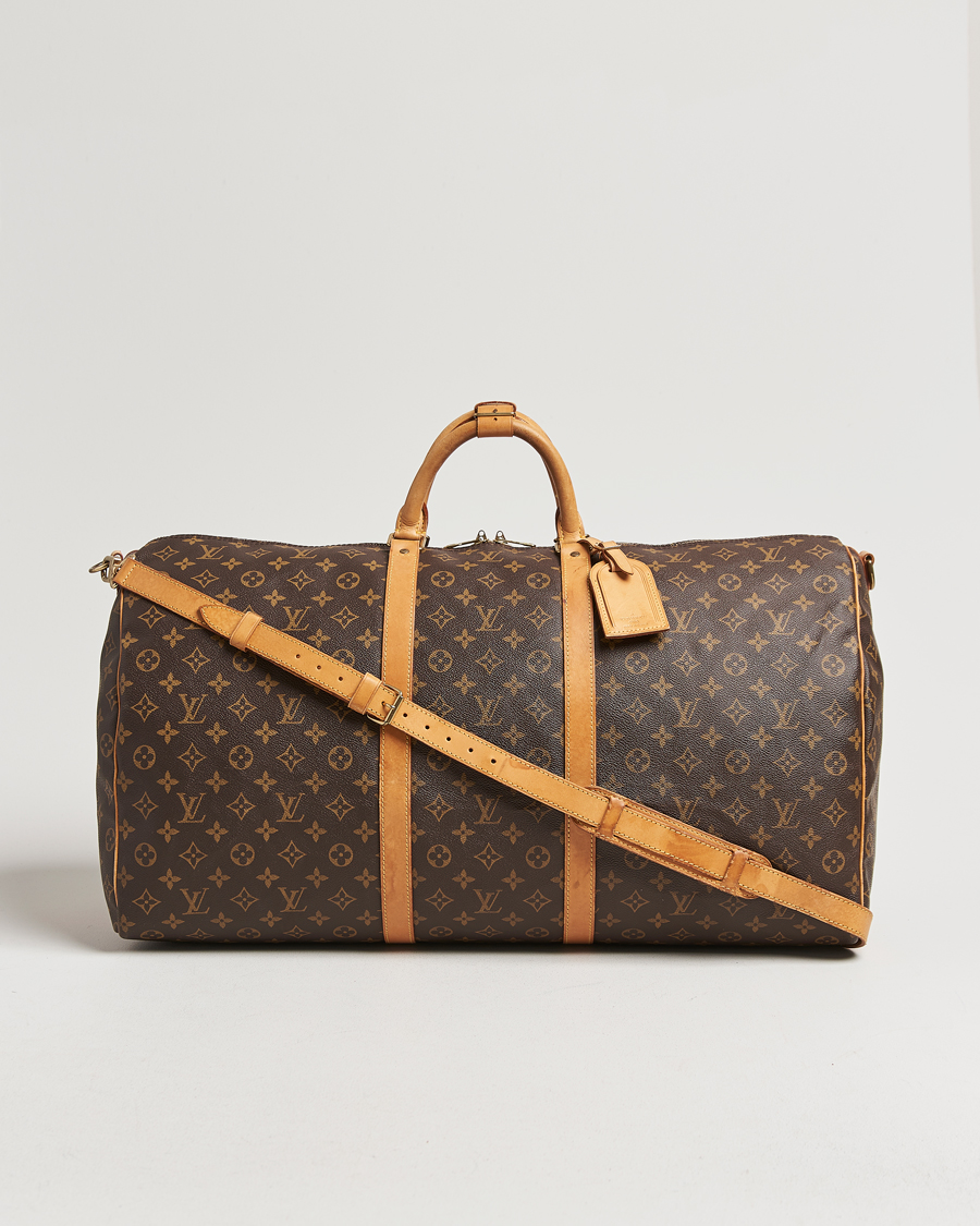 Mies | Louis Vuitton Pre-Owned Keepall Bandoulière 60 Monogram | Louis Vuitton Pre-Owned | Keepall Bandoulière 60 Monogram