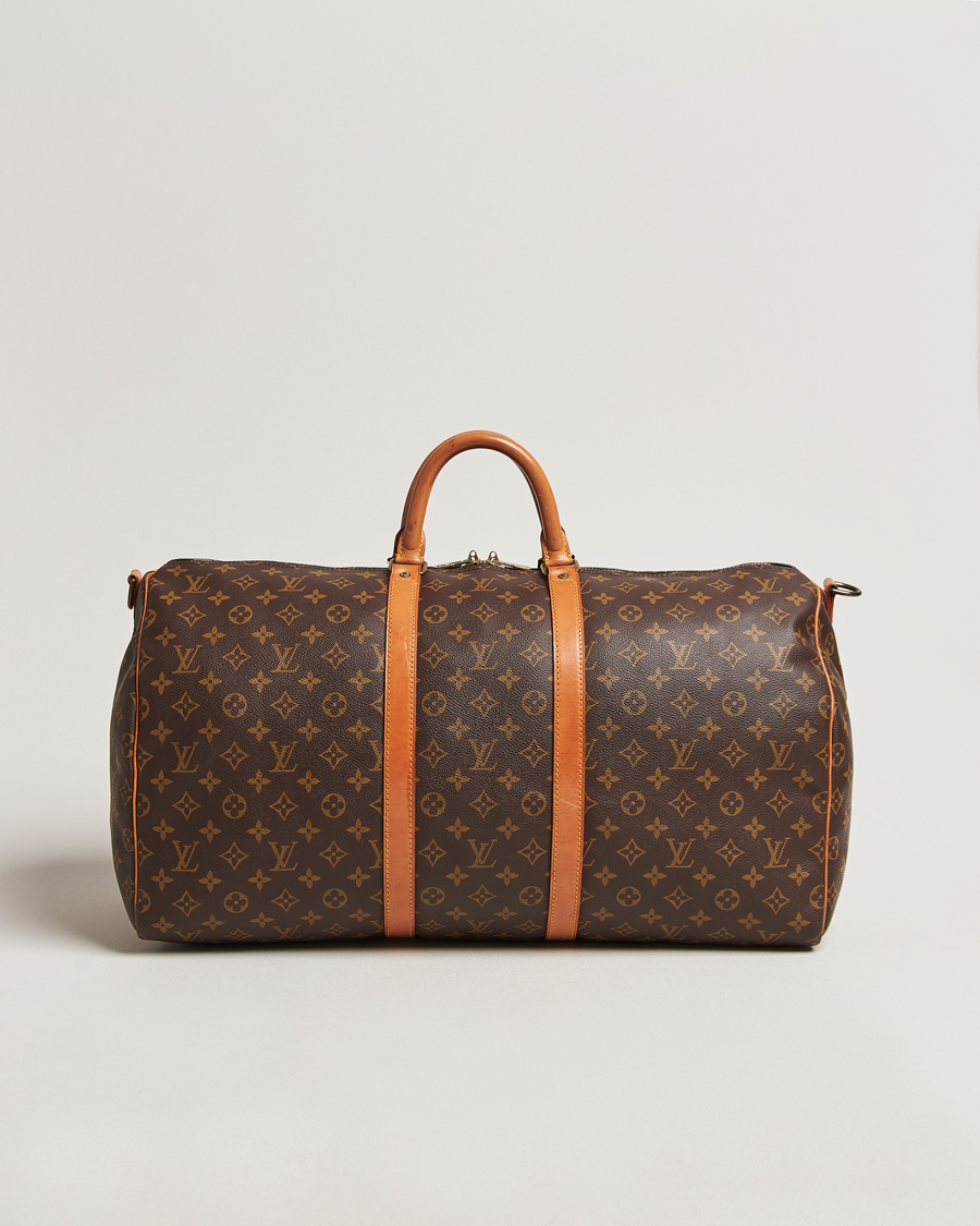 Mies | Louis Vuitton Pre-Owned Keepall Bandoulière 55 Monogram | Louis Vuitton Pre-Owned | Keepall Bandoulière 55 Monogram