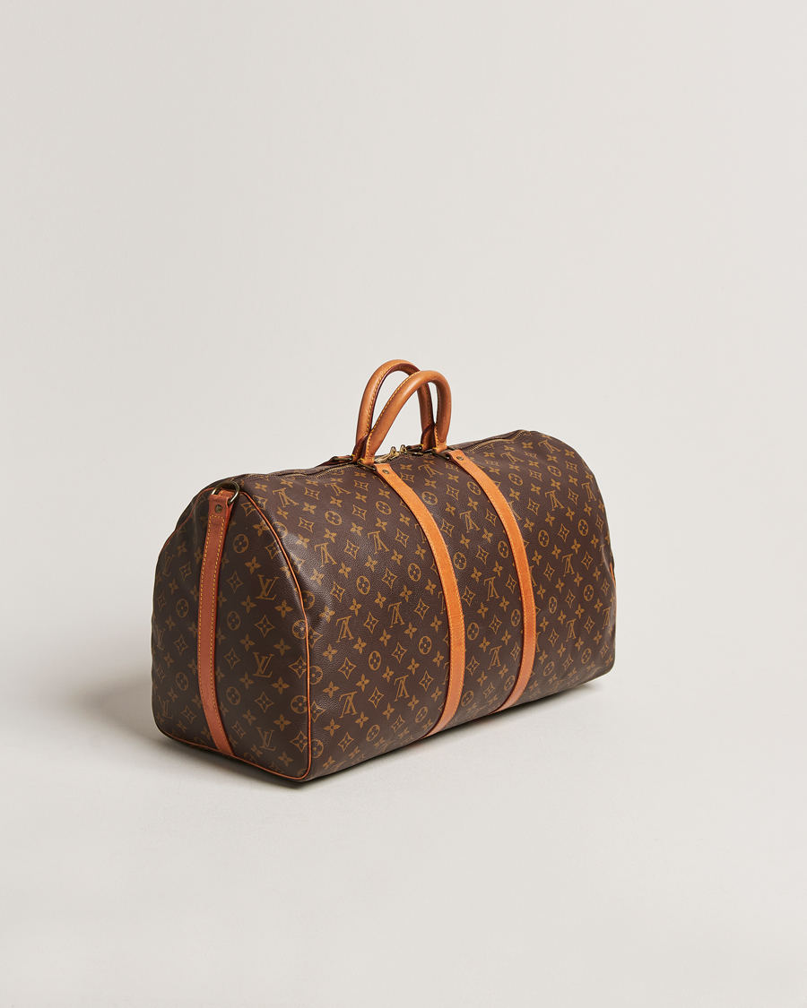Mies | Louis Vuitton Pre-Owned Keepall Bandoulière 55 Monogram | Louis Vuitton Pre-Owned | Keepall Bandoulière 55 Monogram