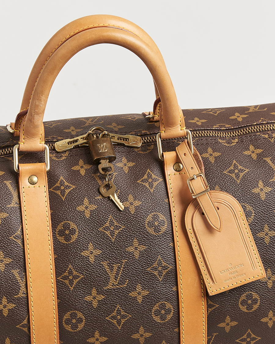 Mies | Louis Vuitton Pre-Owned Keepall Bandoulière 55 Monogram | Louis Vuitton Pre-Owned | Keepall Bandoulière 55 Monogram