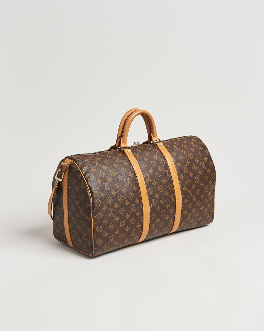 Mies | Louis Vuitton Pre-Owned Keepall Bandoulière 50 Monogram | Louis Vuitton Pre-Owned | Keepall Bandoulière 50 Monogram