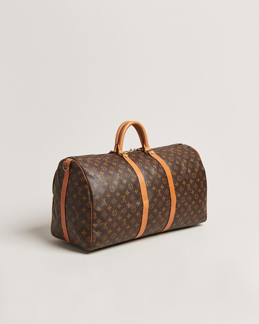 Mies | Louis Vuitton Pre-Owned Keepall Bandoulière 55 Monogram | Louis Vuitton Pre-Owned | Keepall Bandoulière 55 Monogram