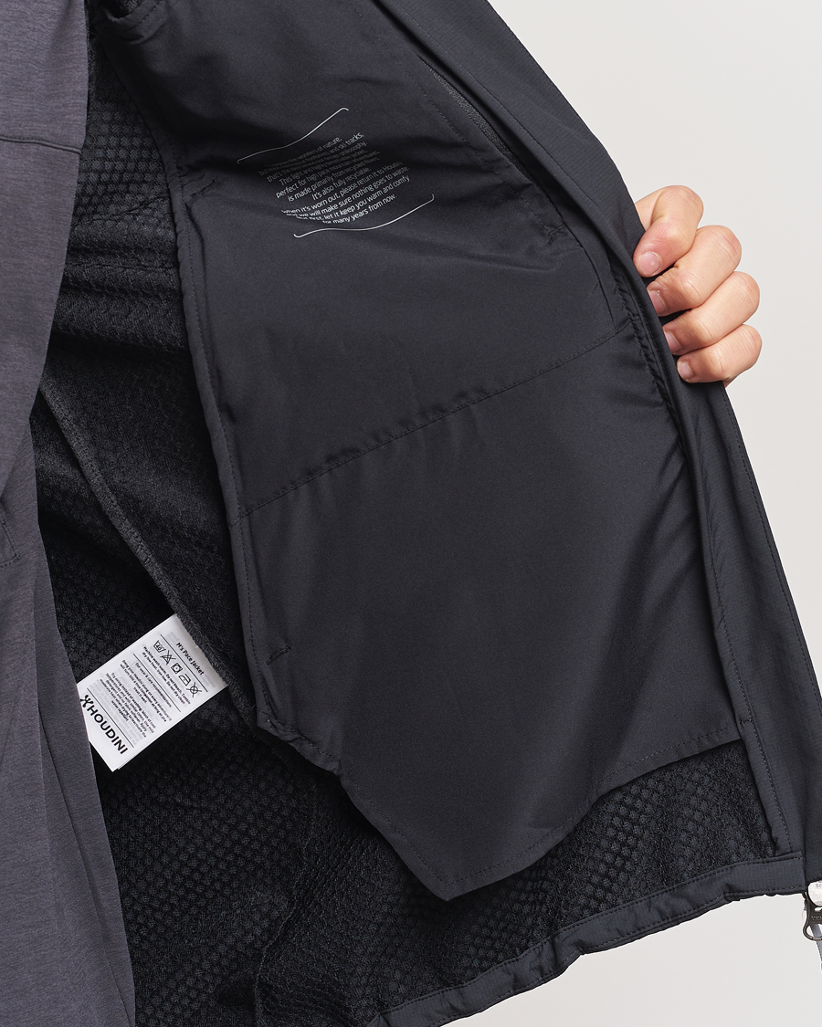 Mies | Takit | Houdini | Pace Softshell Jacket True Black