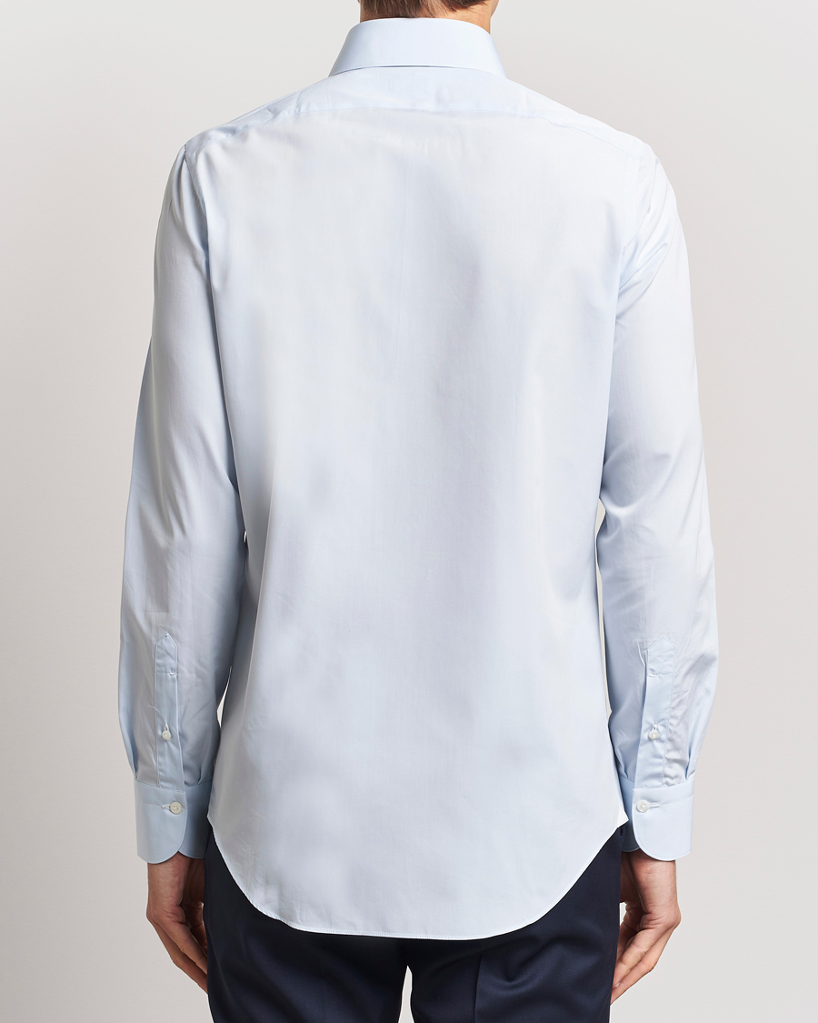 Mies | Kauluspaidat | Finamore Napoli | Milano Slim Fit Classic Shirt Light Blue