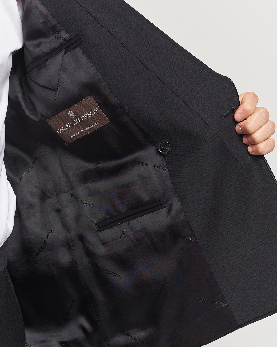 Mies | Pikkutakit | Oscar Jacobson | Fattore Double Breasted Tuxedo Blazer Black