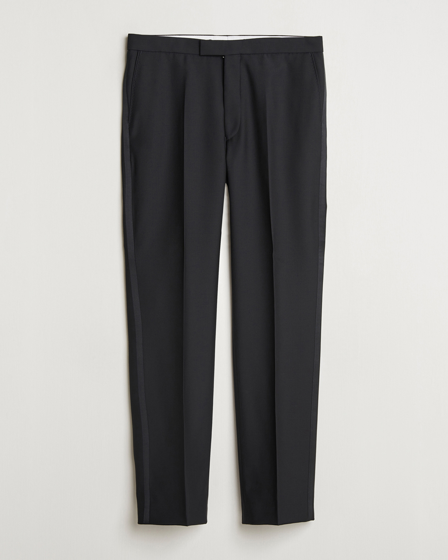 Mies | Housut | Oscar Jacobson | Del Tuxedo Trousers Black