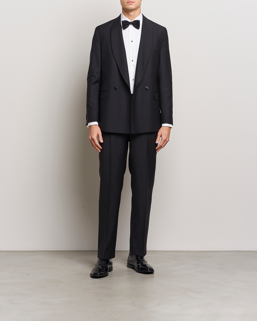 Mies | Housut | Oscar Jacobson | Del Tuxedo Trousers Black