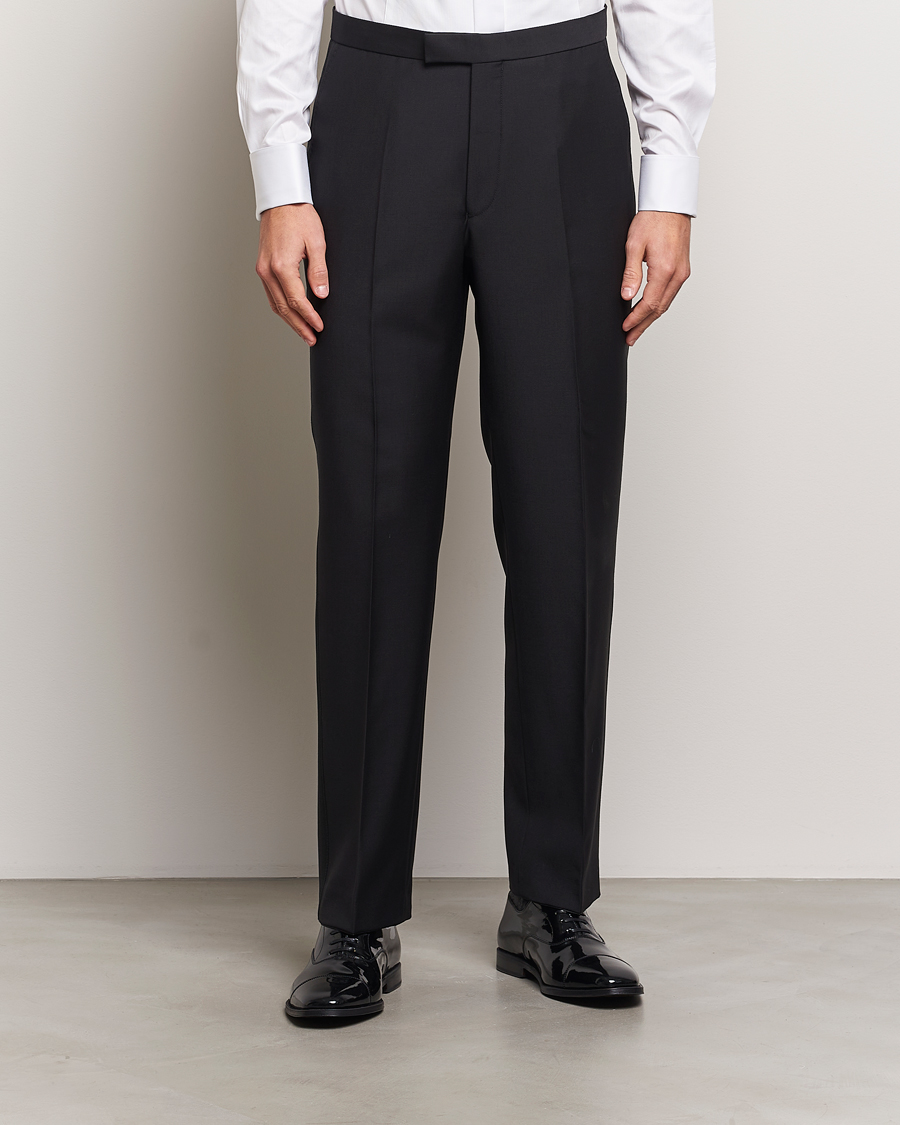 Mies | Housut | Oscar Jacobson | Del Tuxedo Trousers Black