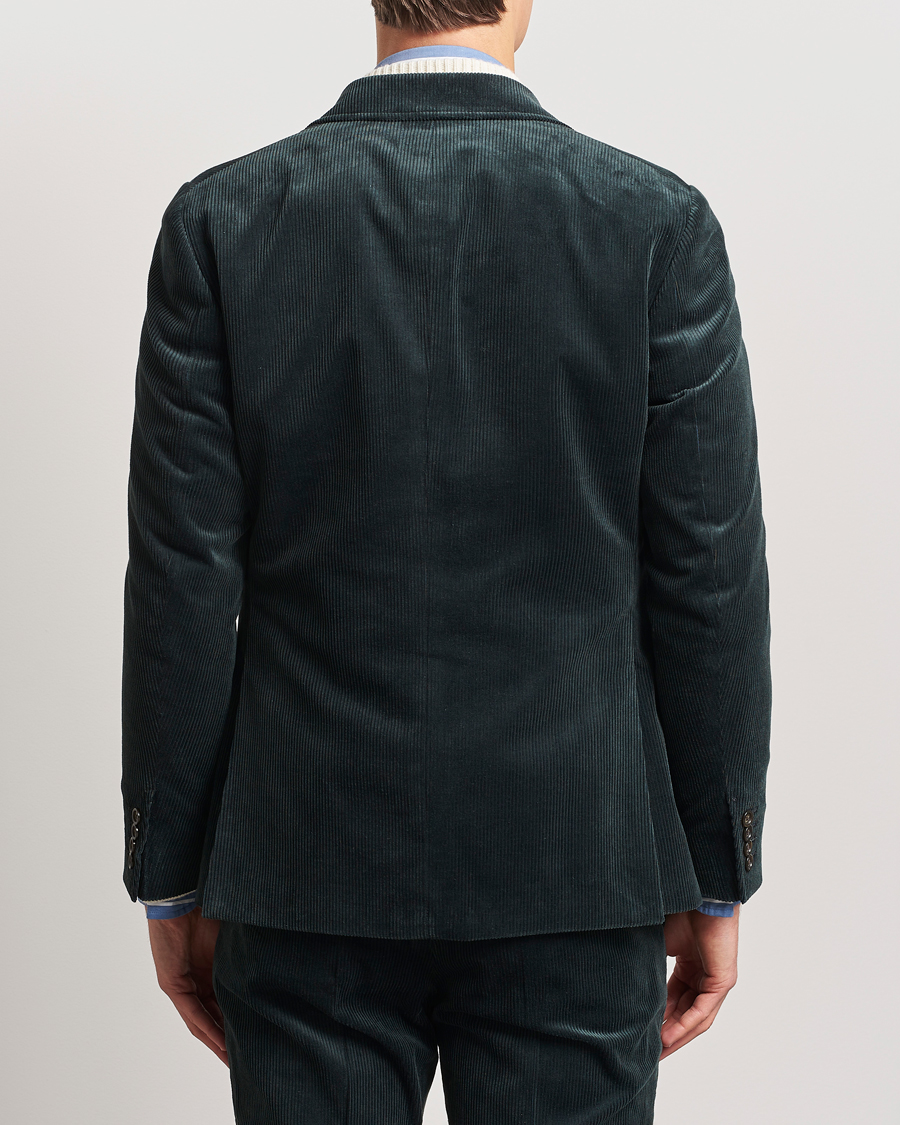 Mies | Pikkutakit | Gant | Slim Corduroy Suit Jacket Tartan Green
