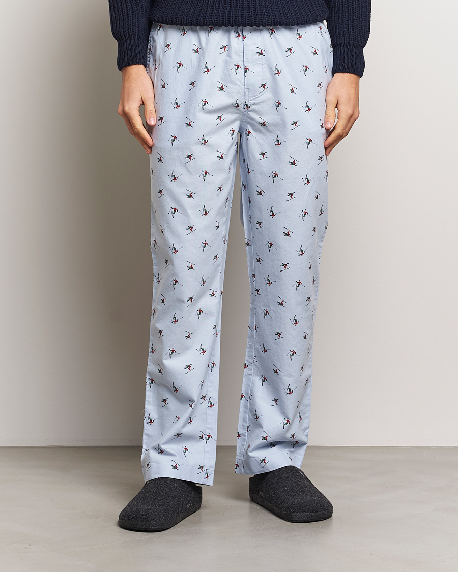 Mies | Yöpuvut ja kylpytakit | GANT | Printed Skier Pyjama Pants Light Blue
