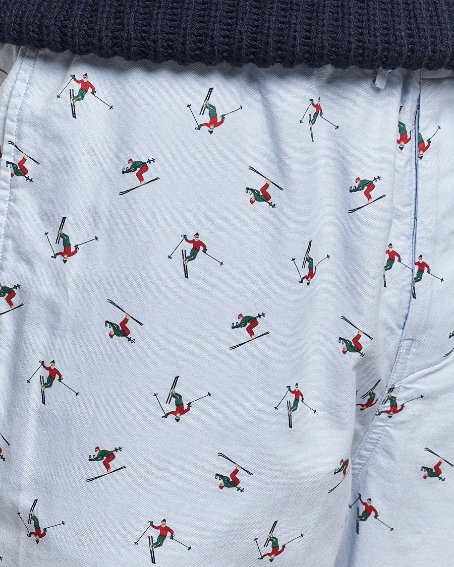 Mies | Yöpuvut ja kylpytakit | GANT | Printed Skier Pyjama Pants Light Blue