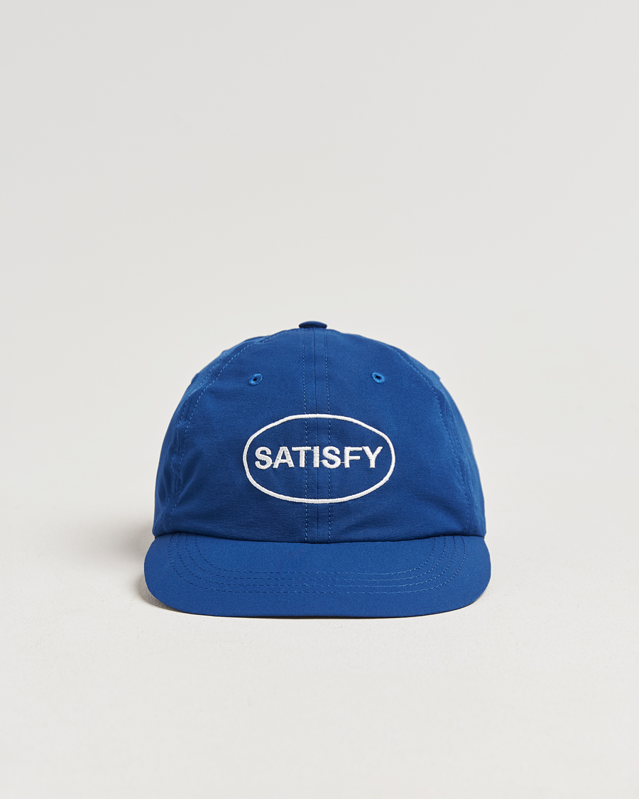 Mies | Satisfy PeaceShell Running Cap Blue | Satisfy | PeaceShell Running Cap Blue