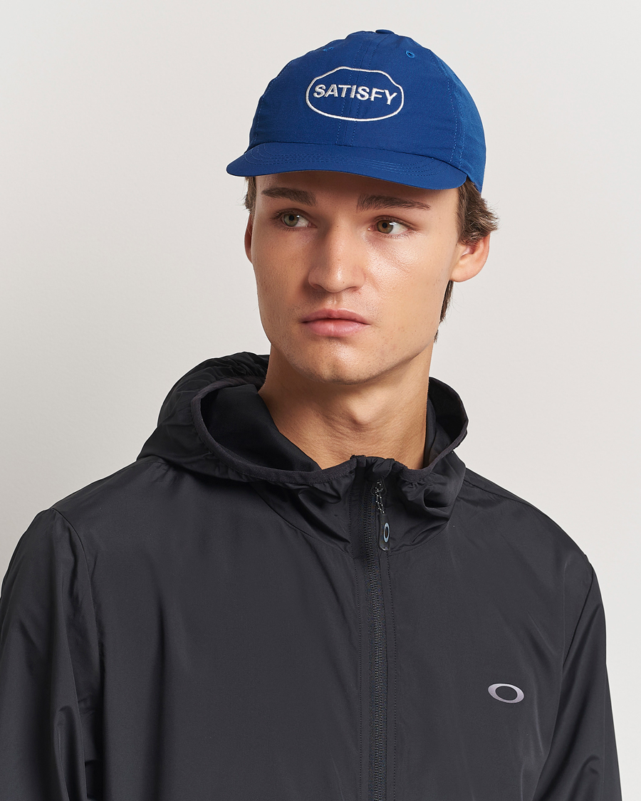 Mies | Satisfy PeaceShell Running Cap Blue | Satisfy | PeaceShell Running Cap Blue