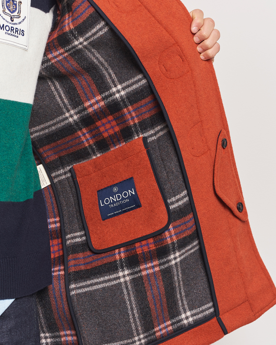 Mies | Takit | Morris | Duffle Coat Orange