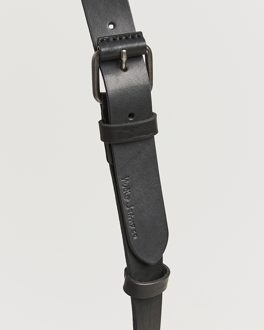 Mies | Vyöt | Nudie Jeans | Dwayne Leather Belt Black