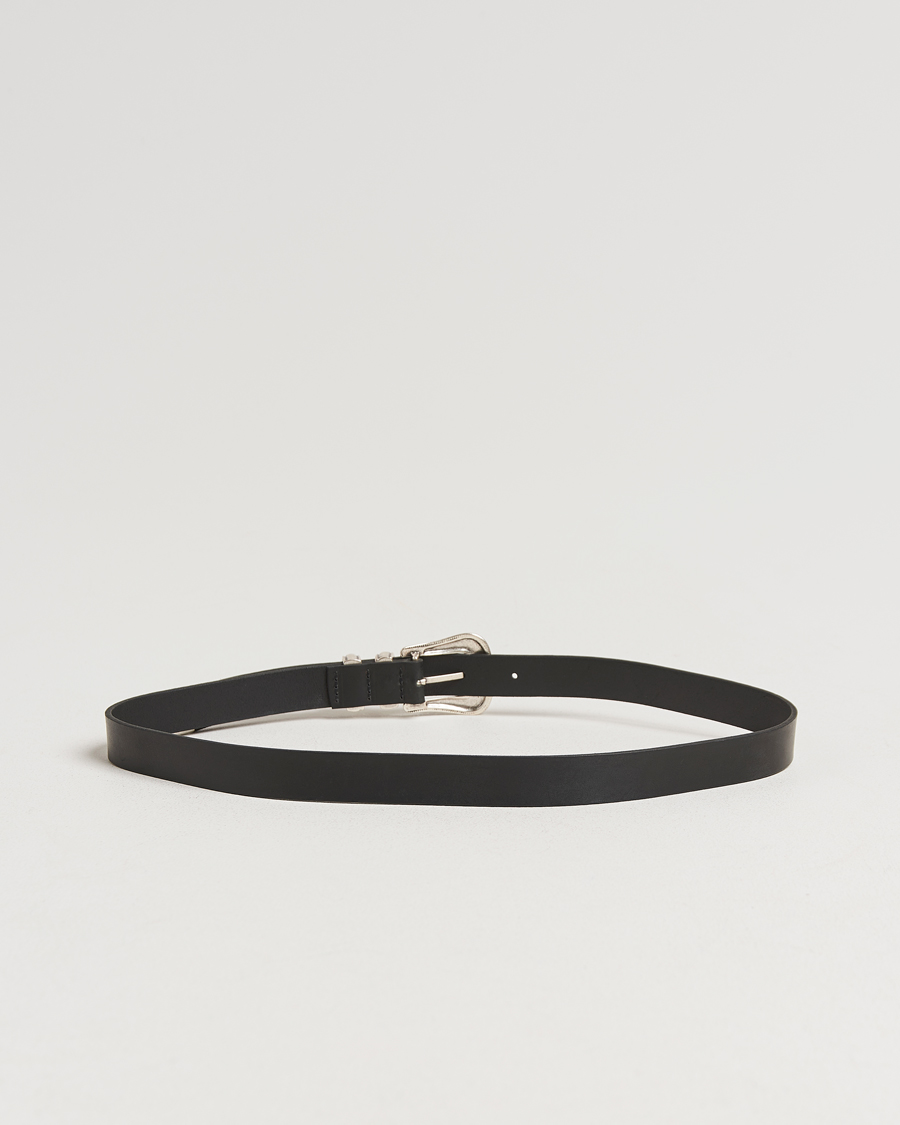 Mies | Vyöt | Nudie Jeans | Western Silver Belt Black