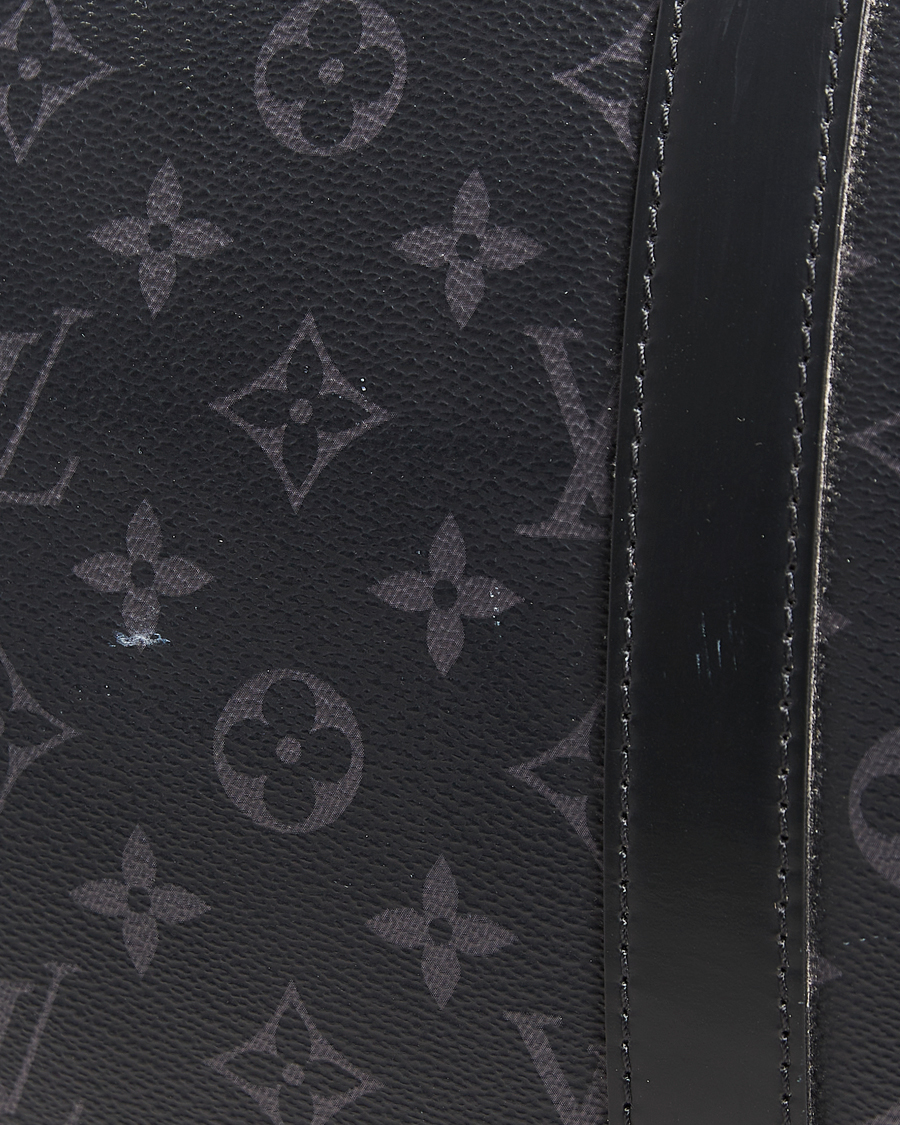 Mies | Louis Vuitton Pre-Owned Keepall Bandoulière 55 Monogram Eclipse | Louis Vuitton Pre-Owned | Keepall Bandoulière 55 Monogram Eclipse