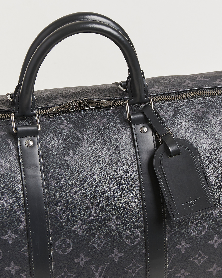 Mies | Louis Vuitton Pre-Owned Keepall Bandoulière 55 Monogram Eclipse | Louis Vuitton Pre-Owned | Keepall Bandoulière 55 Monogram Eclipse