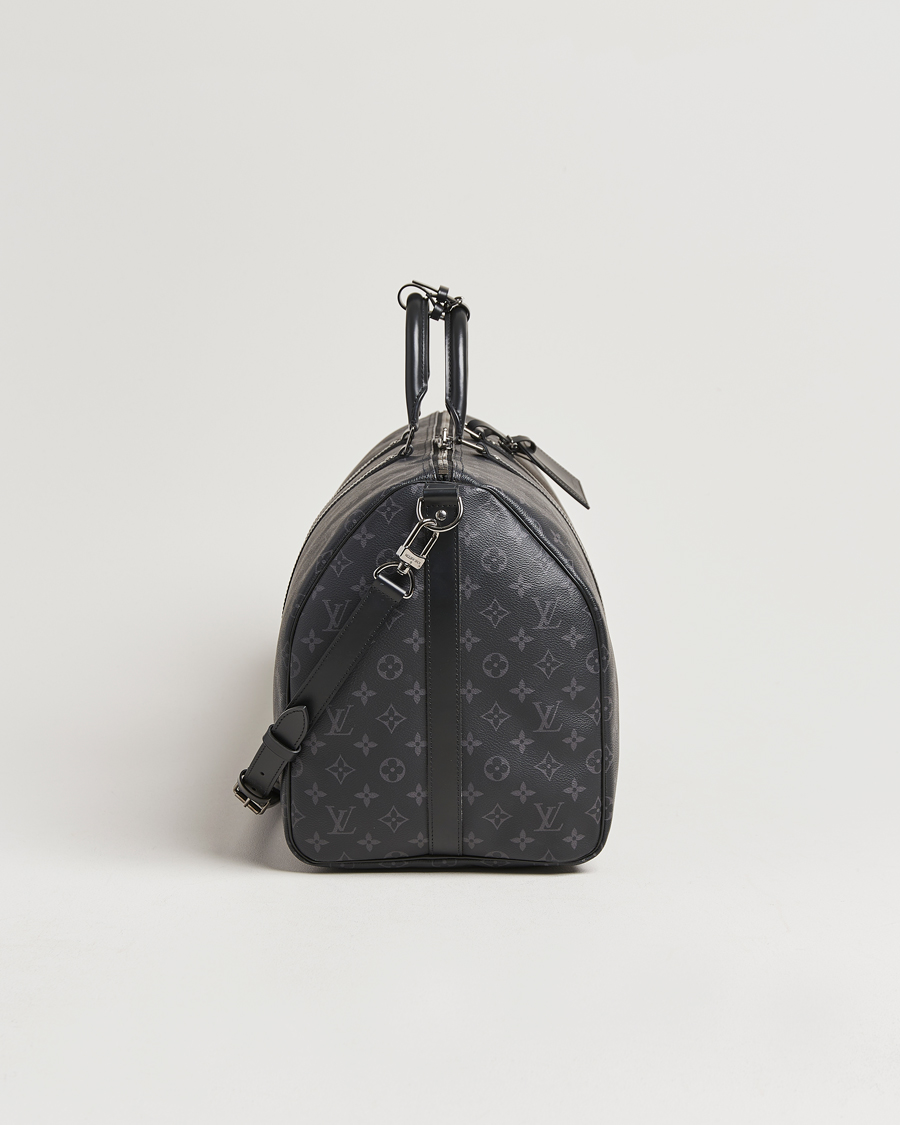 Mies | Louis Vuitton Pre-Owned Keepall Bandoulière 55 Monogram Eclipse | Louis Vuitton Pre-Owned | Keepall Bandoulière 55 Monogram Eclipse