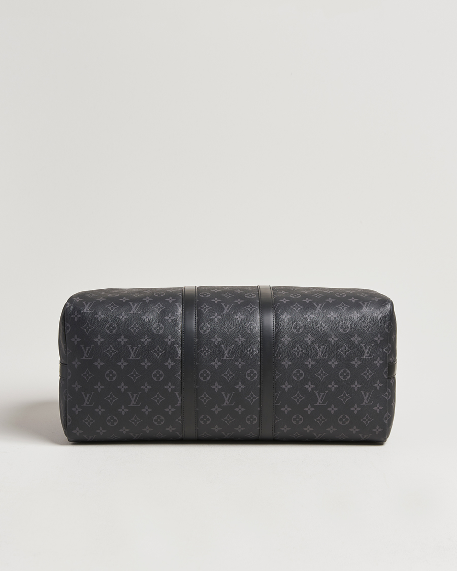 Mies | Louis Vuitton Pre-Owned Keepall Bandoulière 55 Monogram Eclipse | Louis Vuitton Pre-Owned | Keepall Bandoulière 55 Monogram Eclipse