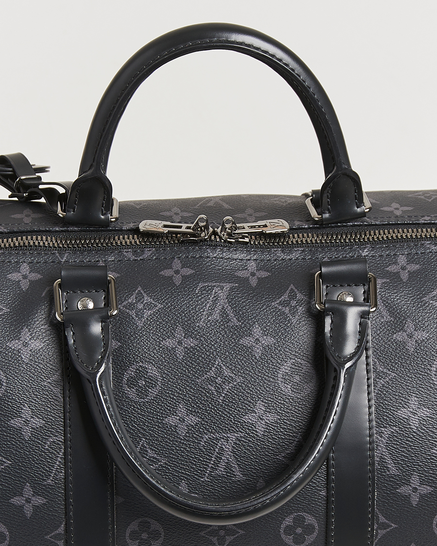 Mies | Louis Vuitton Pre-Owned Keepall Bandoulière 55 Monogram Eclipse | Louis Vuitton Pre-Owned | Keepall Bandoulière 55 Monogram Eclipse