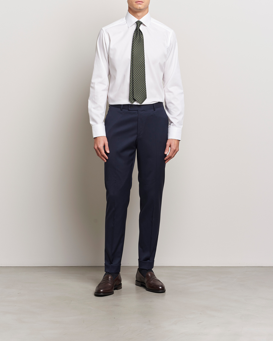 Mies | Kauluspaidat | Eton | Slim Fit Oxford Shirt White